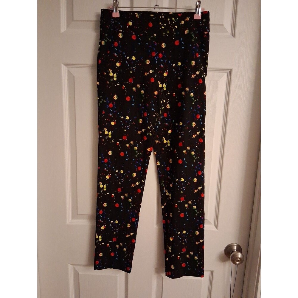 KRAZY LARRY PAINT SPLATTER PANTS SIZE 4 NWOT